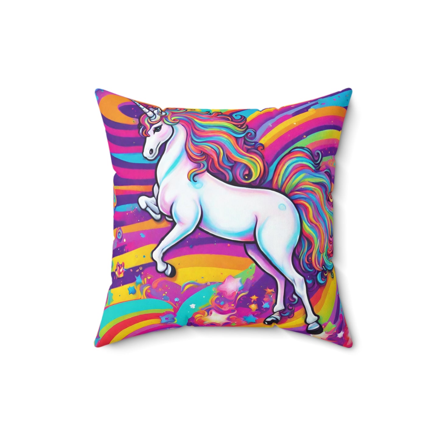 Rainbow Unicorn Pillow