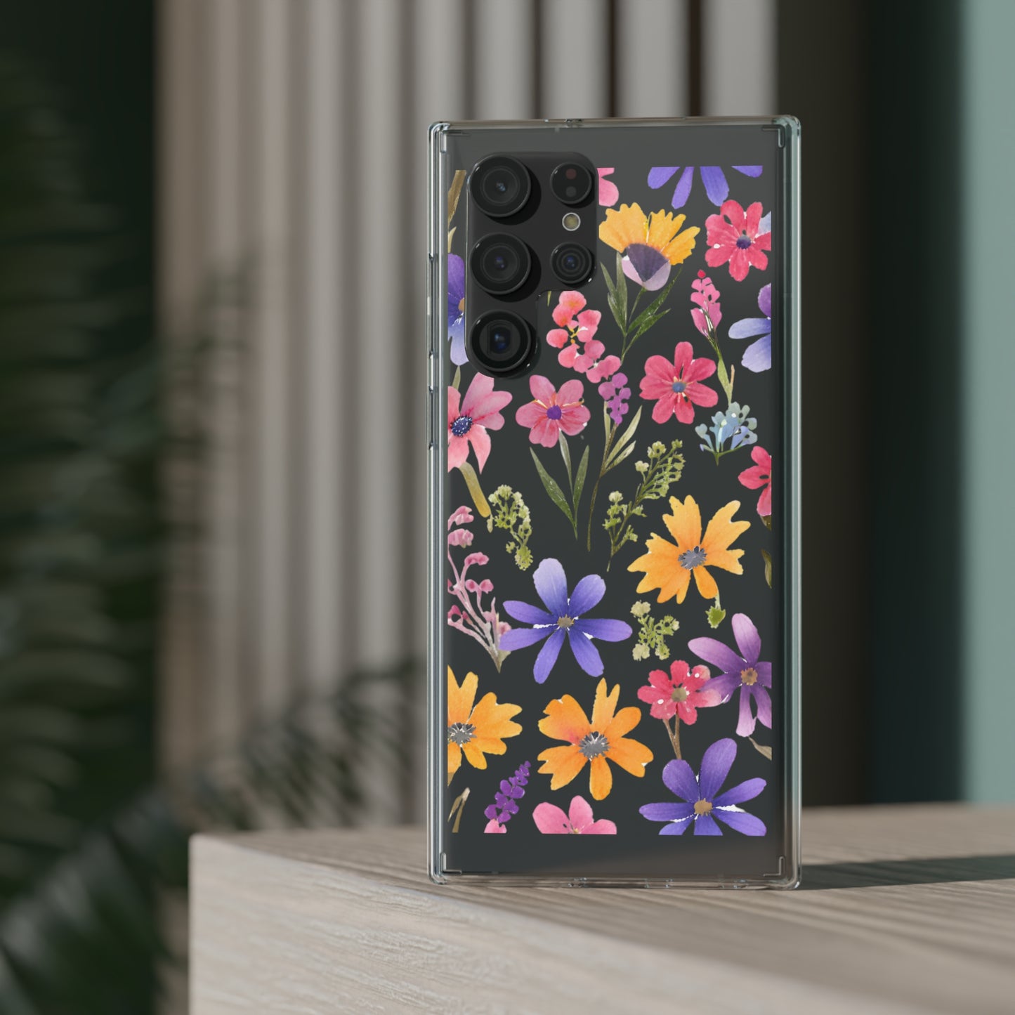 Garden Clear Phone Case