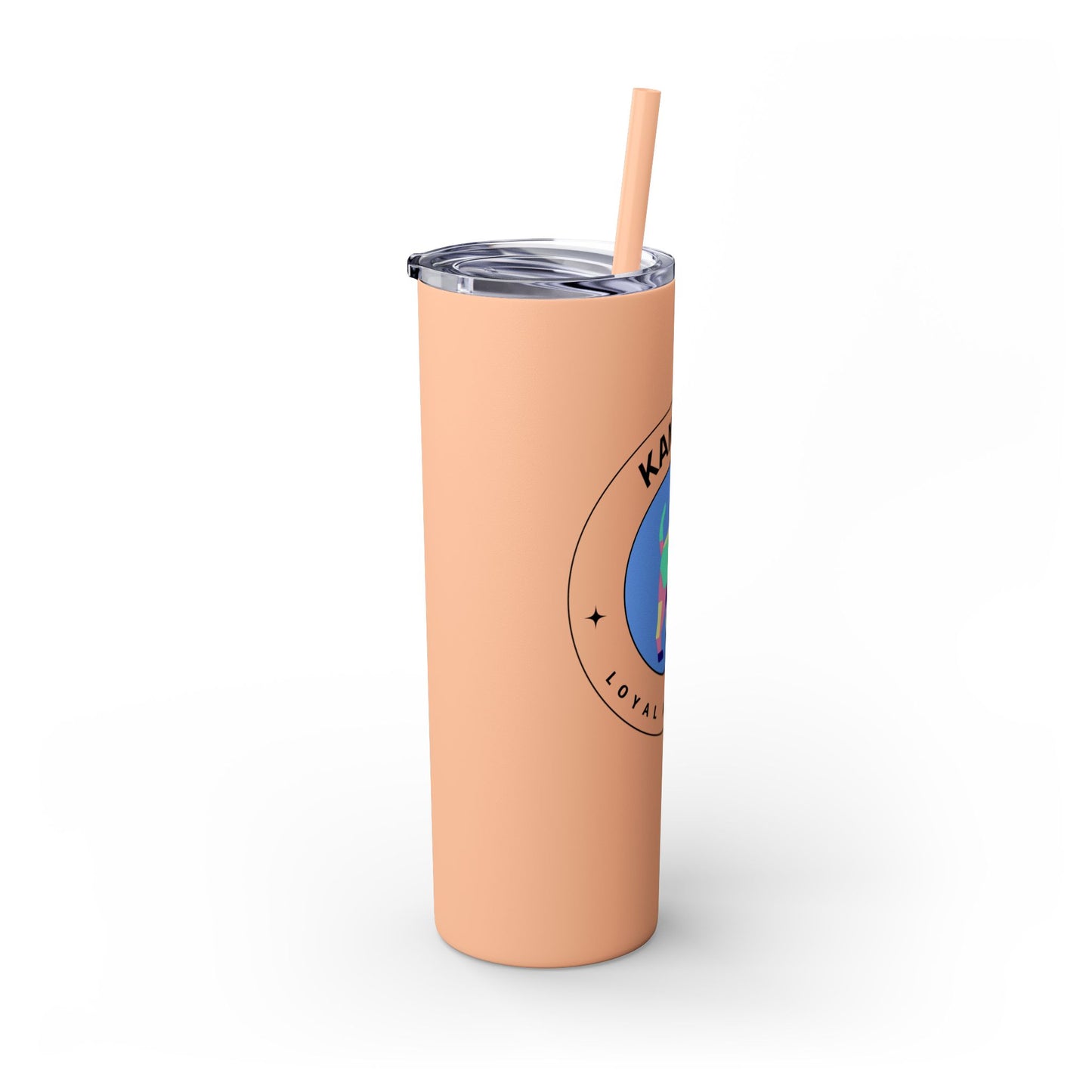 Kangal Skinny Tumbler with Straw, 20oz