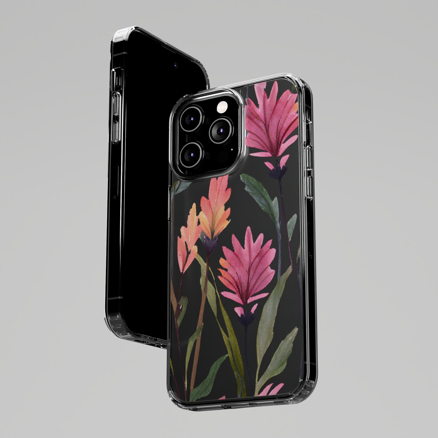 Flower Clear Phone Case