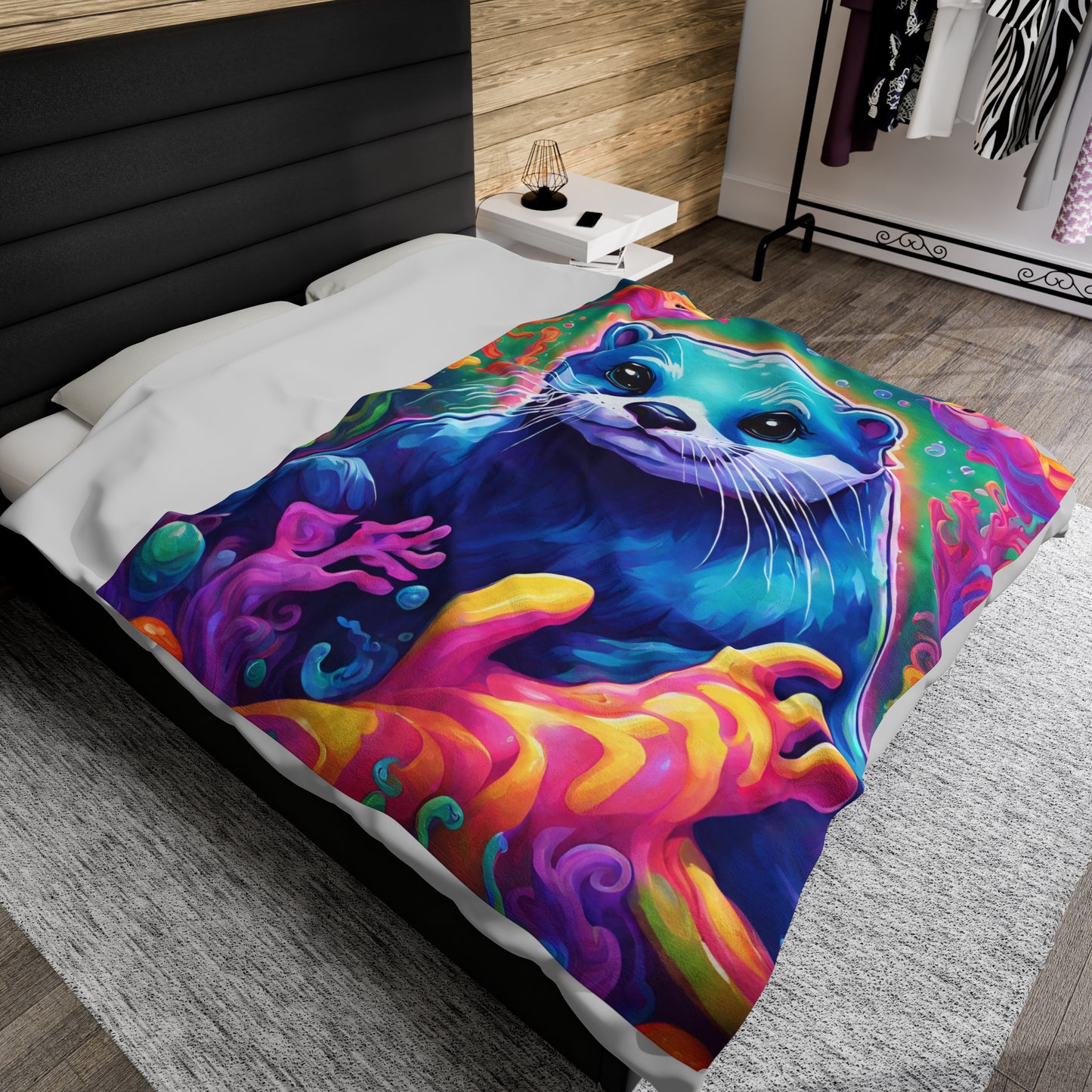Otter Plush Blanket