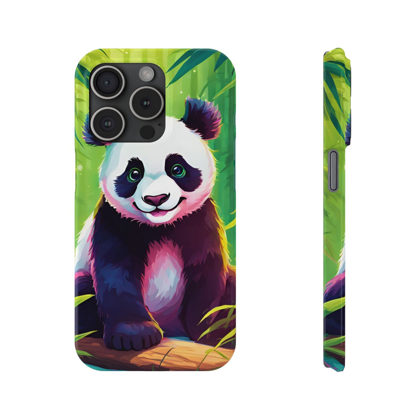 Panda Slim Phone Case