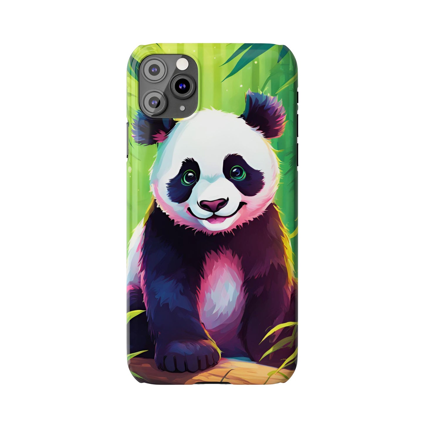 Panda Slim Phone Case