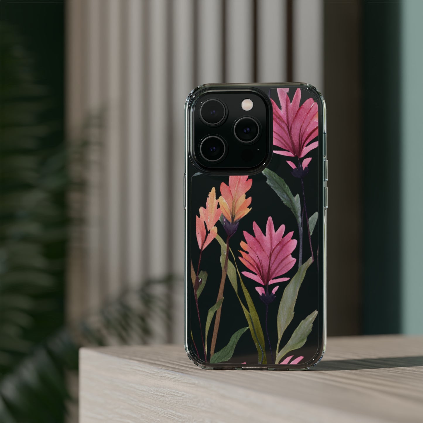 Flower Clear Phone Case