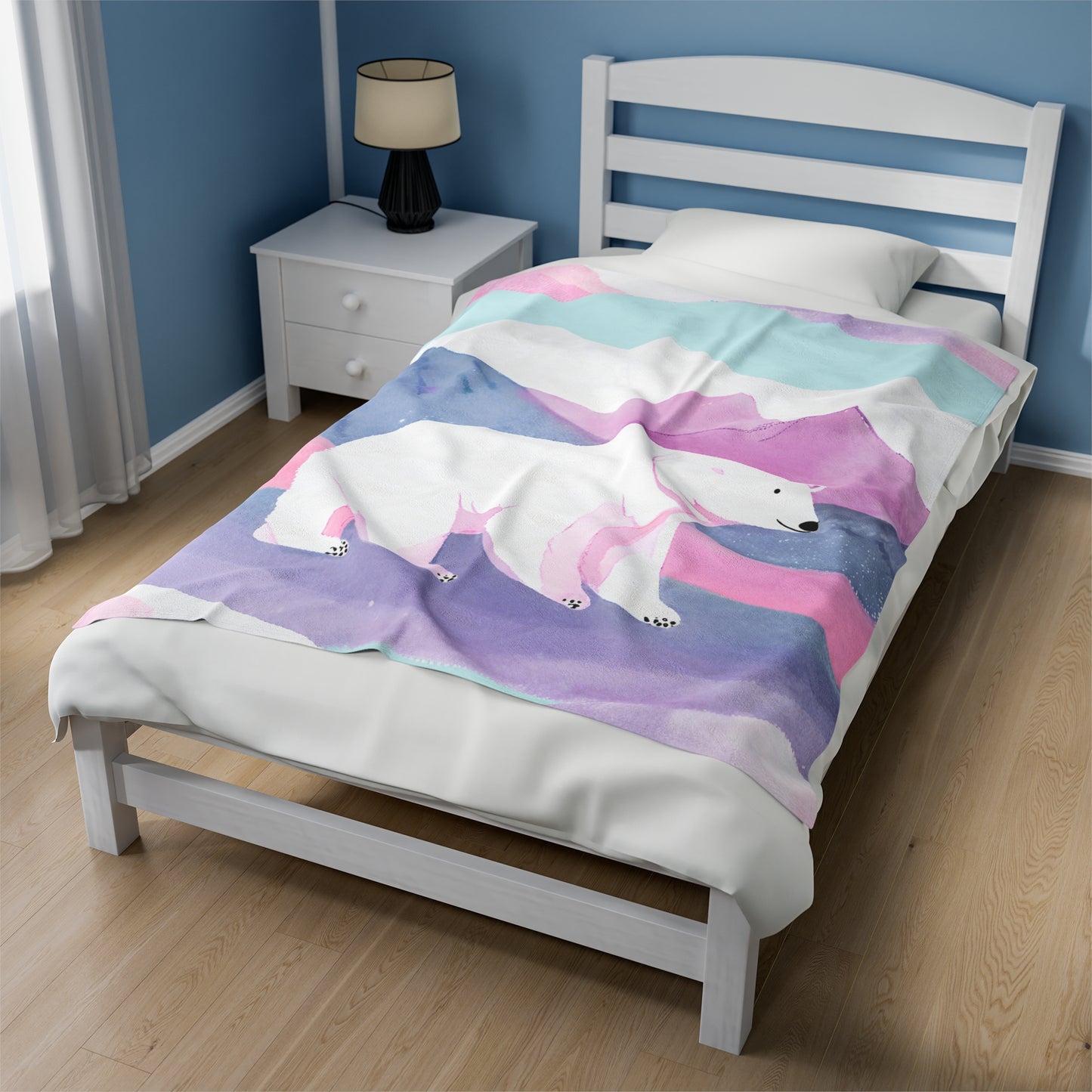 Polar Bear Plush Blanket