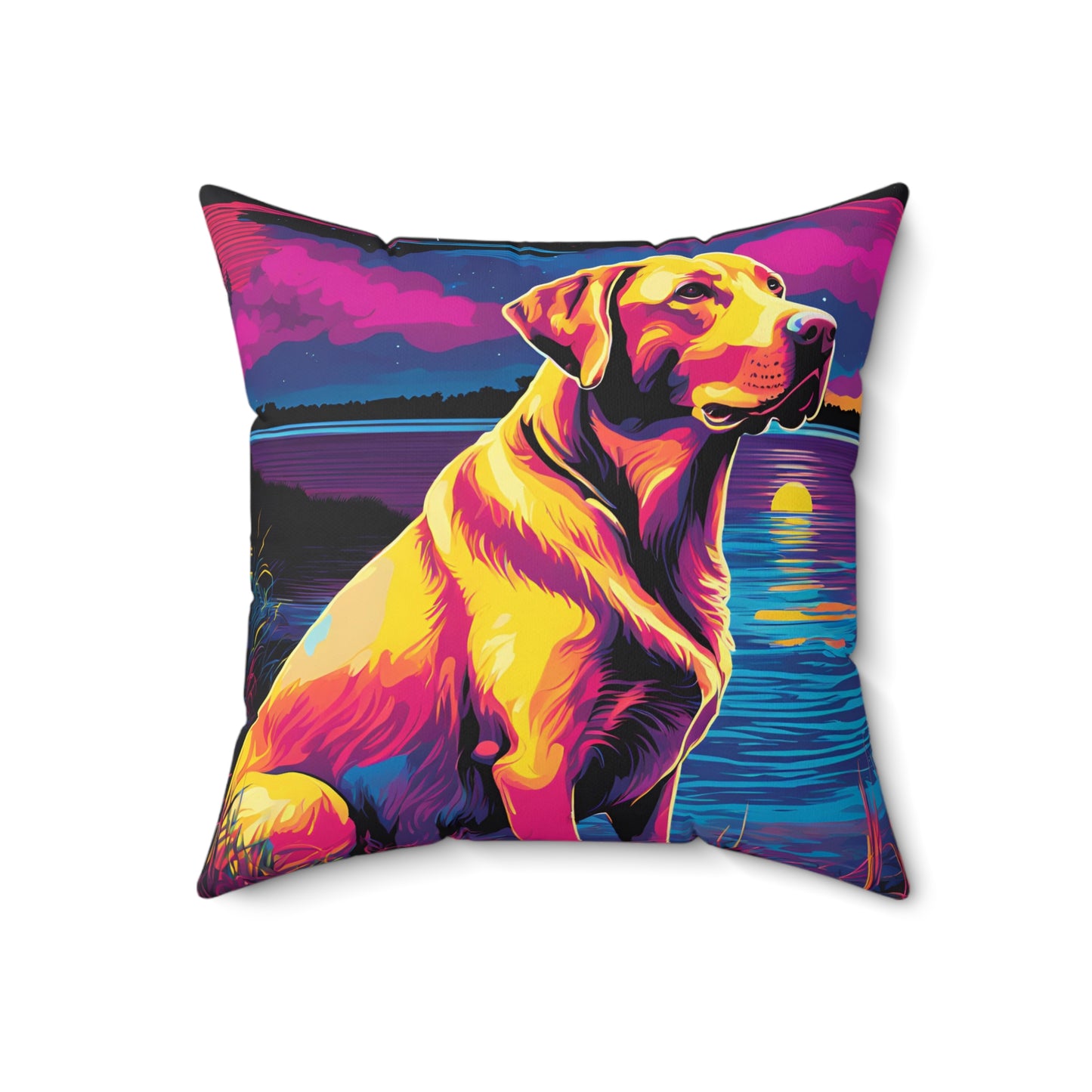 Yellow Lab Pillow