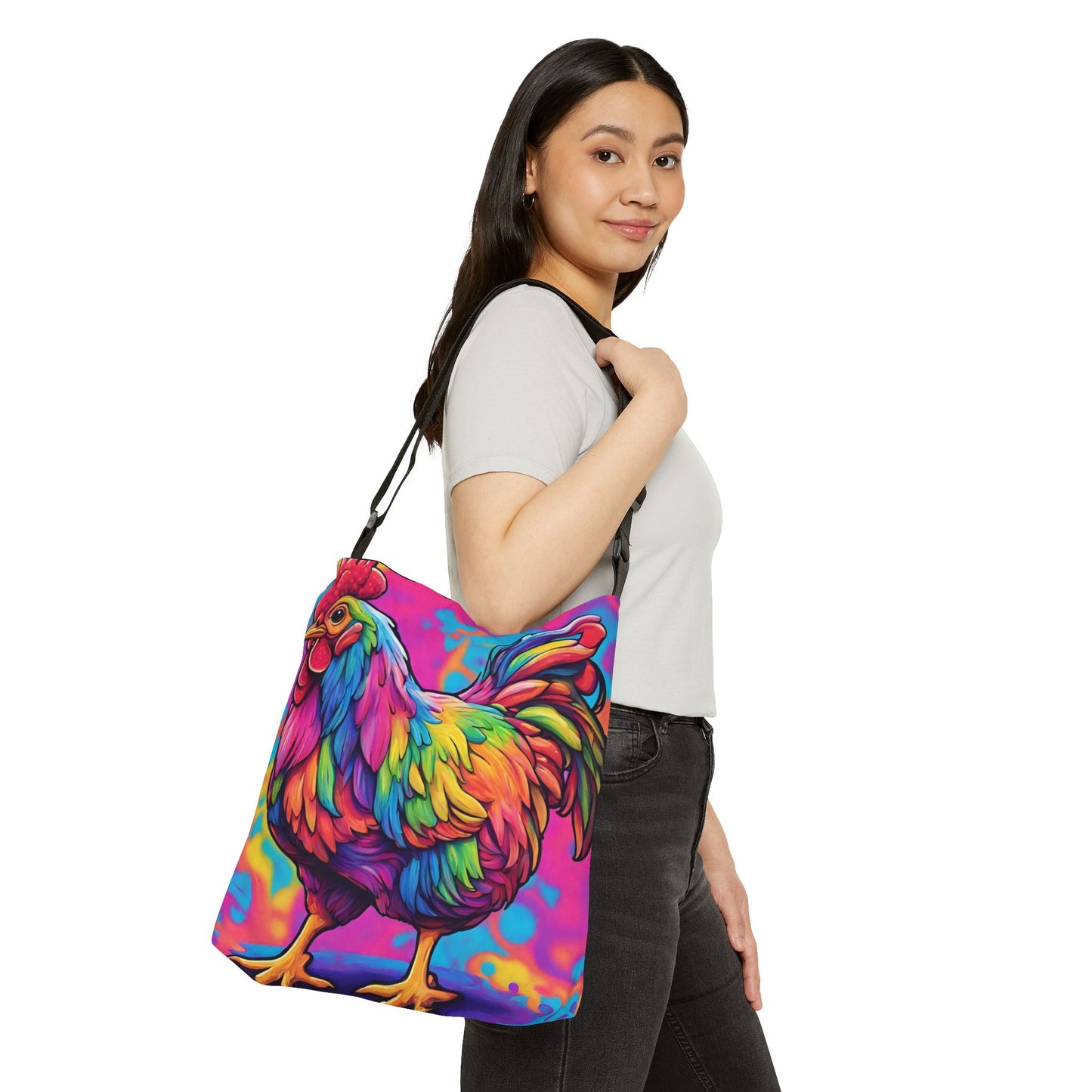 Rooster Adjustable Tote