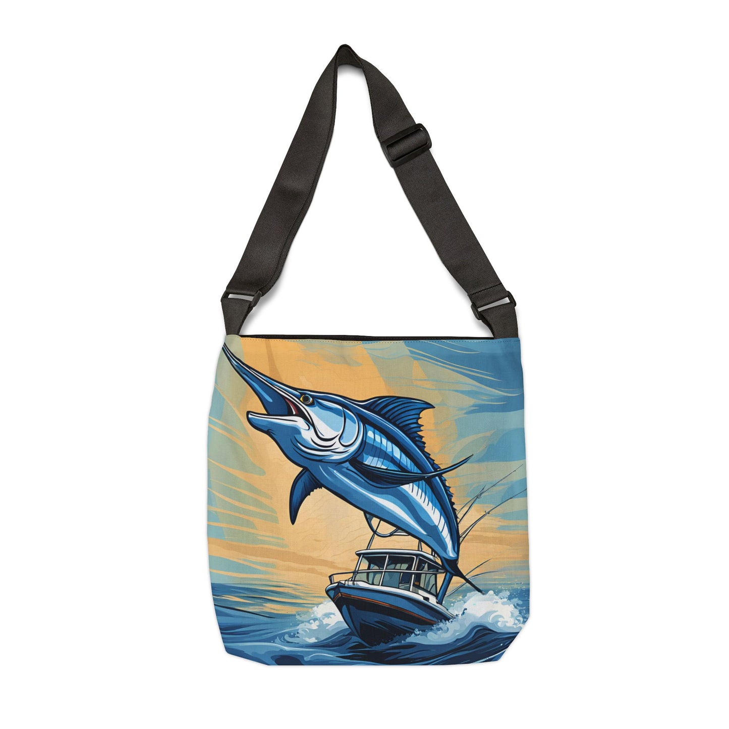 Blue Marlin Adjustable Tote