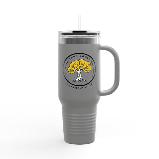 Mustard Grove Insulated Travel Mug, 40oz