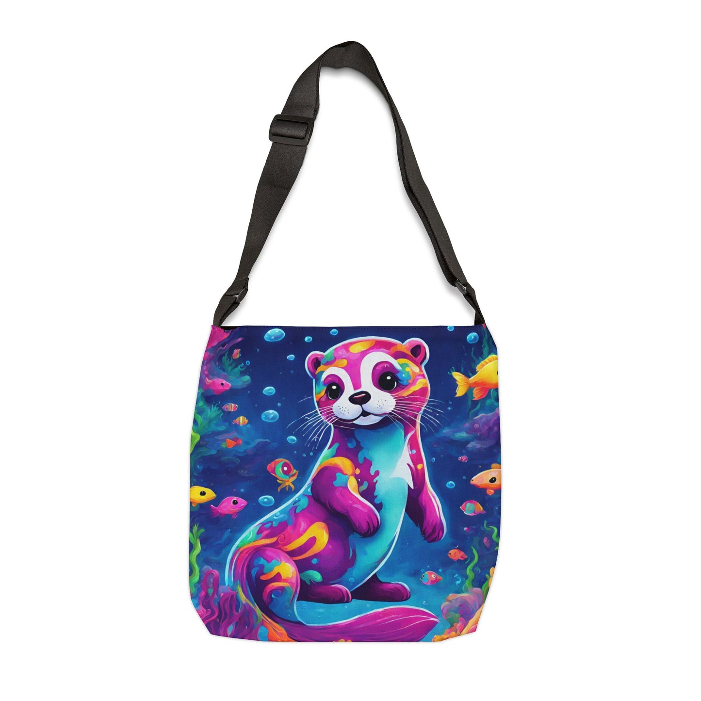 Baby Otter Adjustable Tote Bag