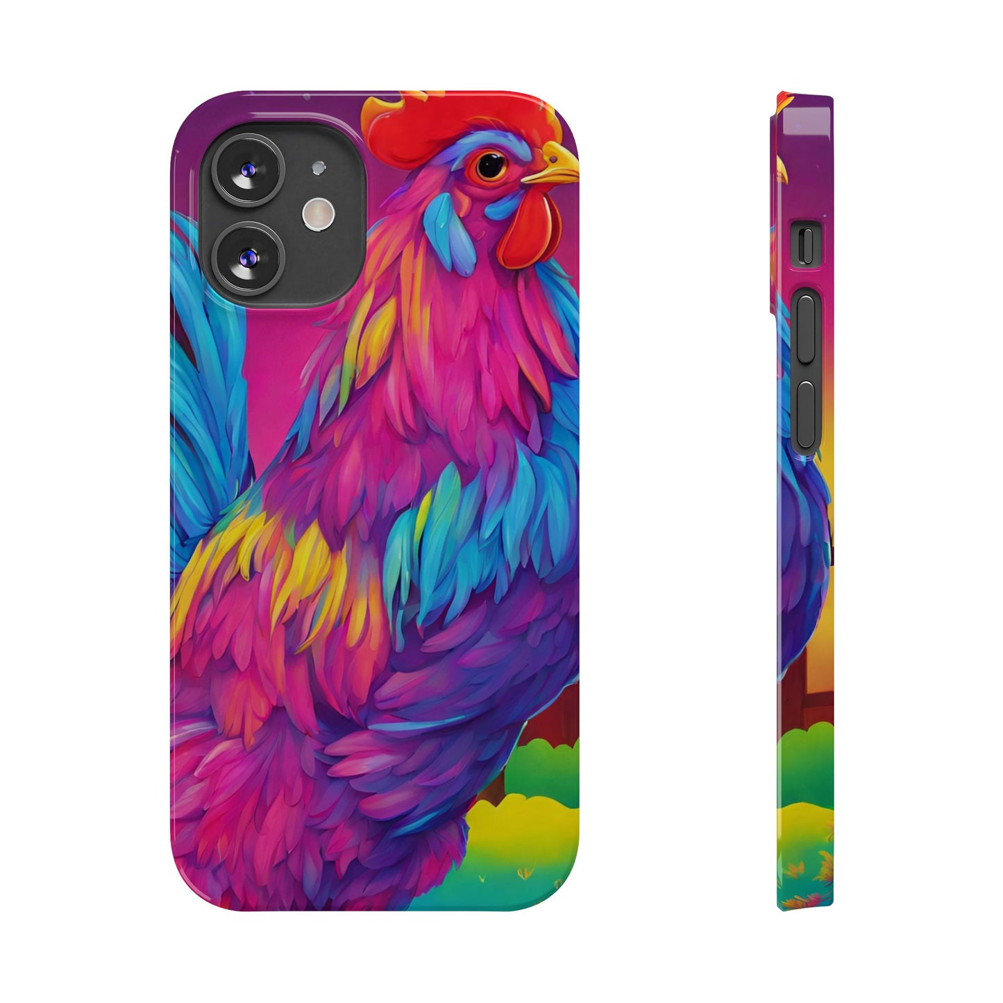 Rooster Slim Phone Case