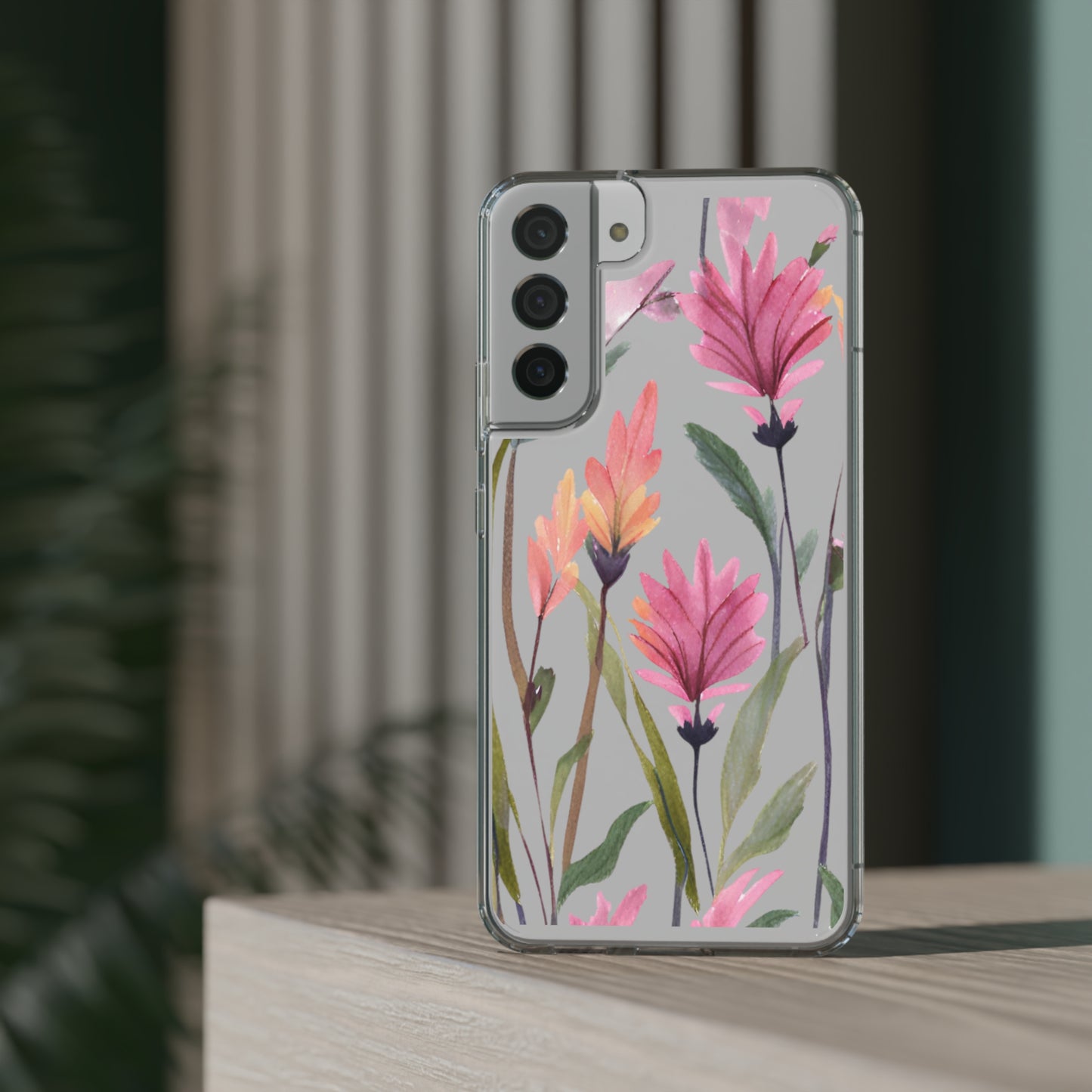 Flower Clear Phone Case