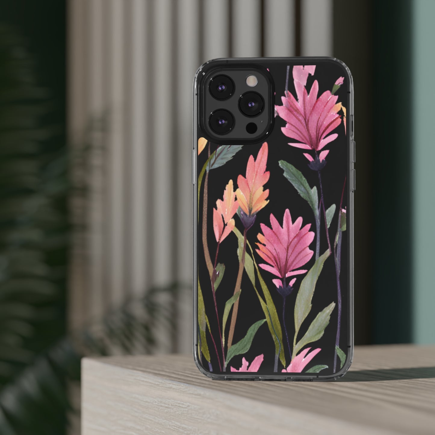 Flower Clear Phone Case