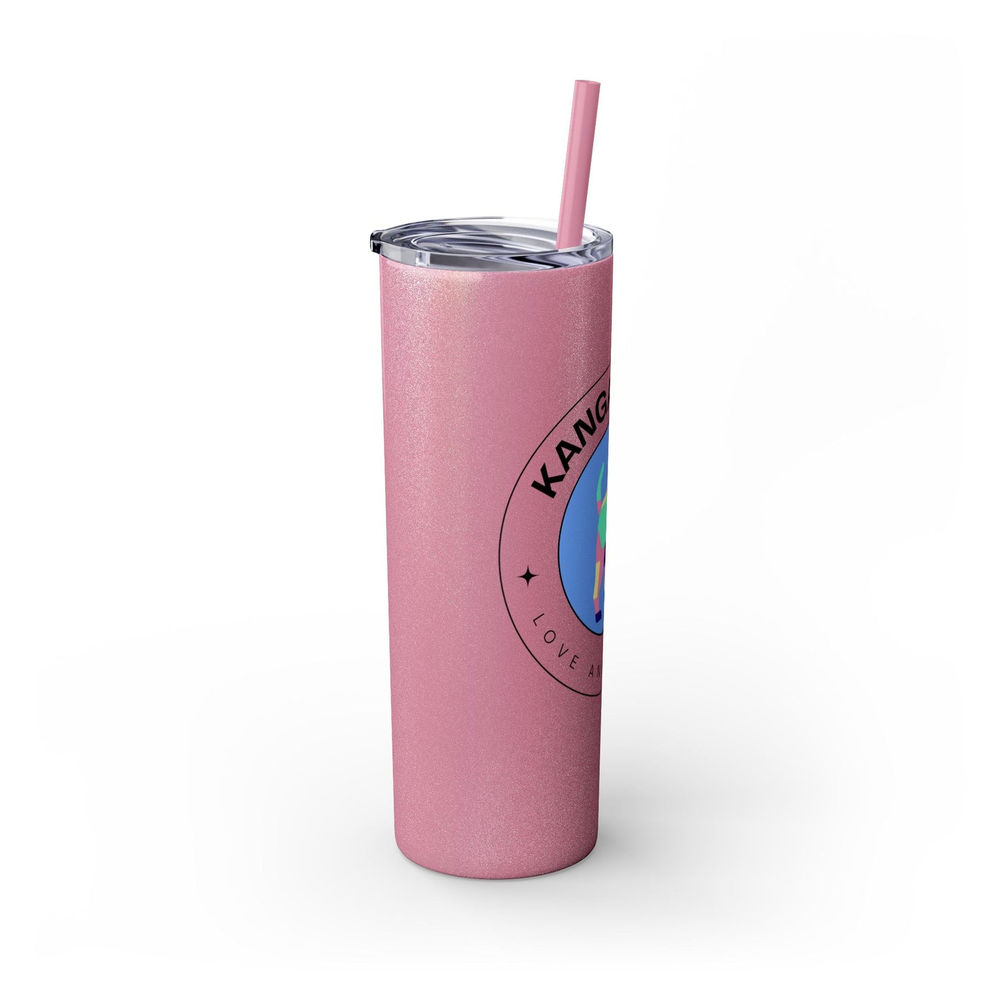 Kangal Mom Skinny Tumbler with Straw, 20oz