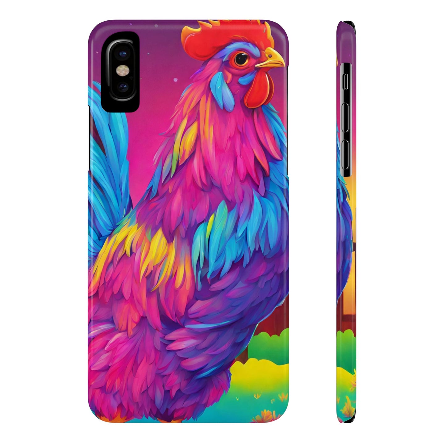 Rooster Slim Phone Case