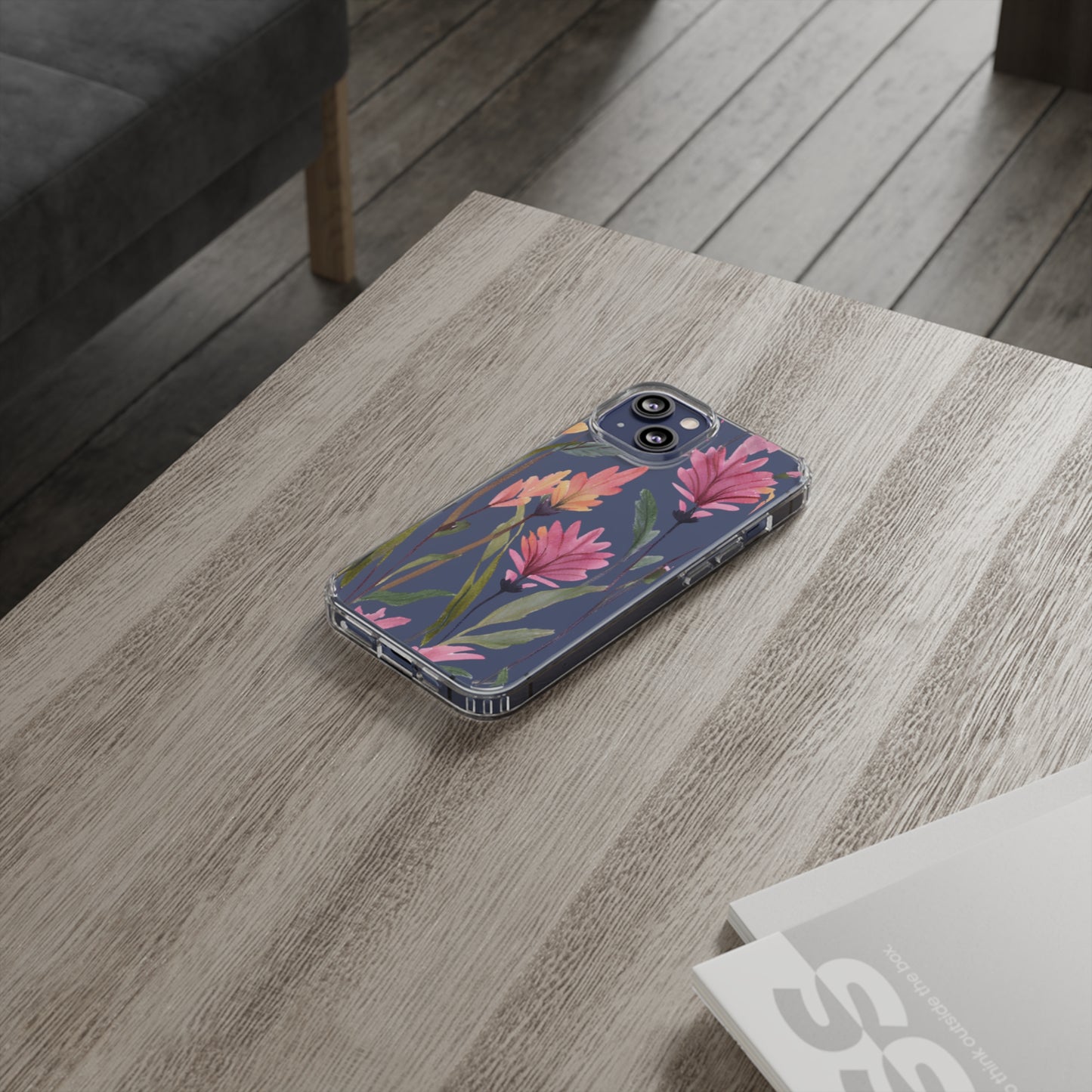 Flower Clear Phone Case