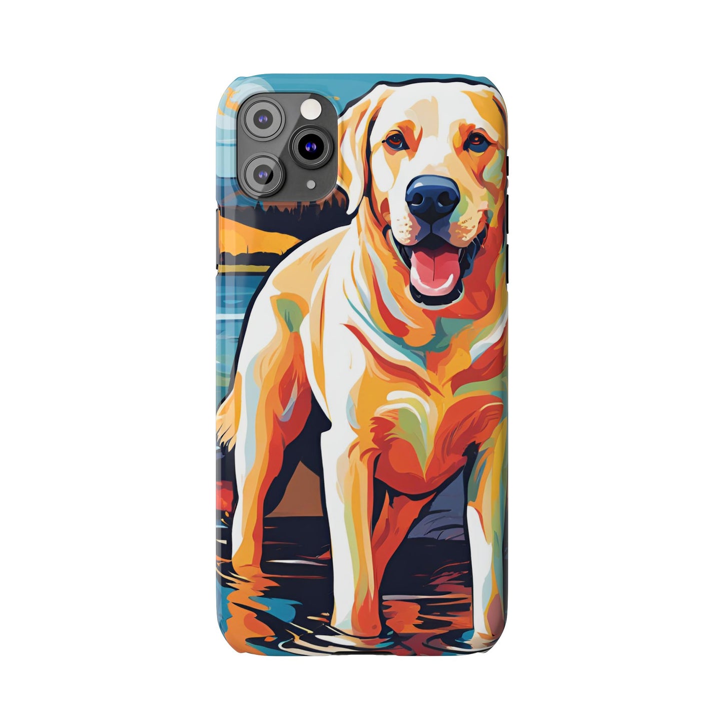 Yellow Lab Slim Phone Case