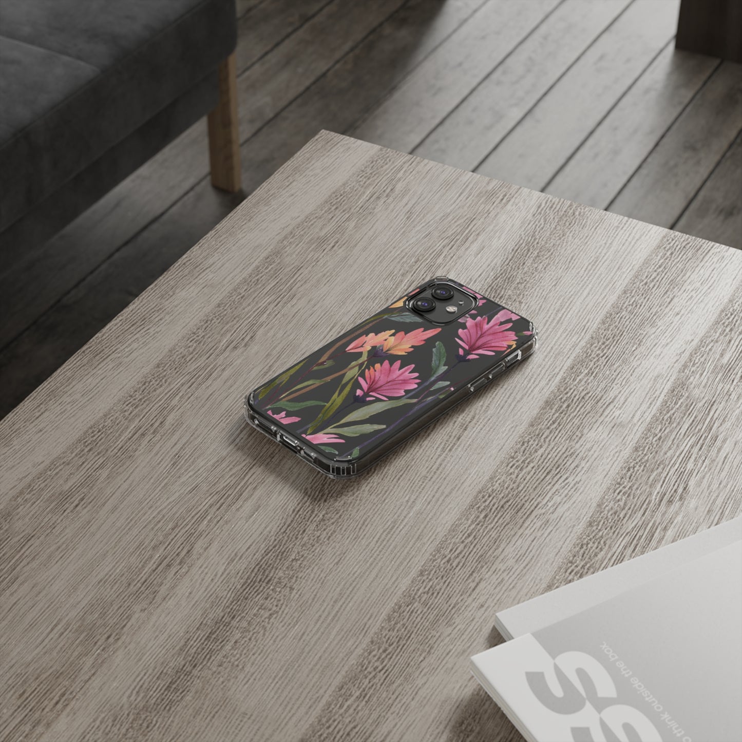 Flower Clear Phone Case