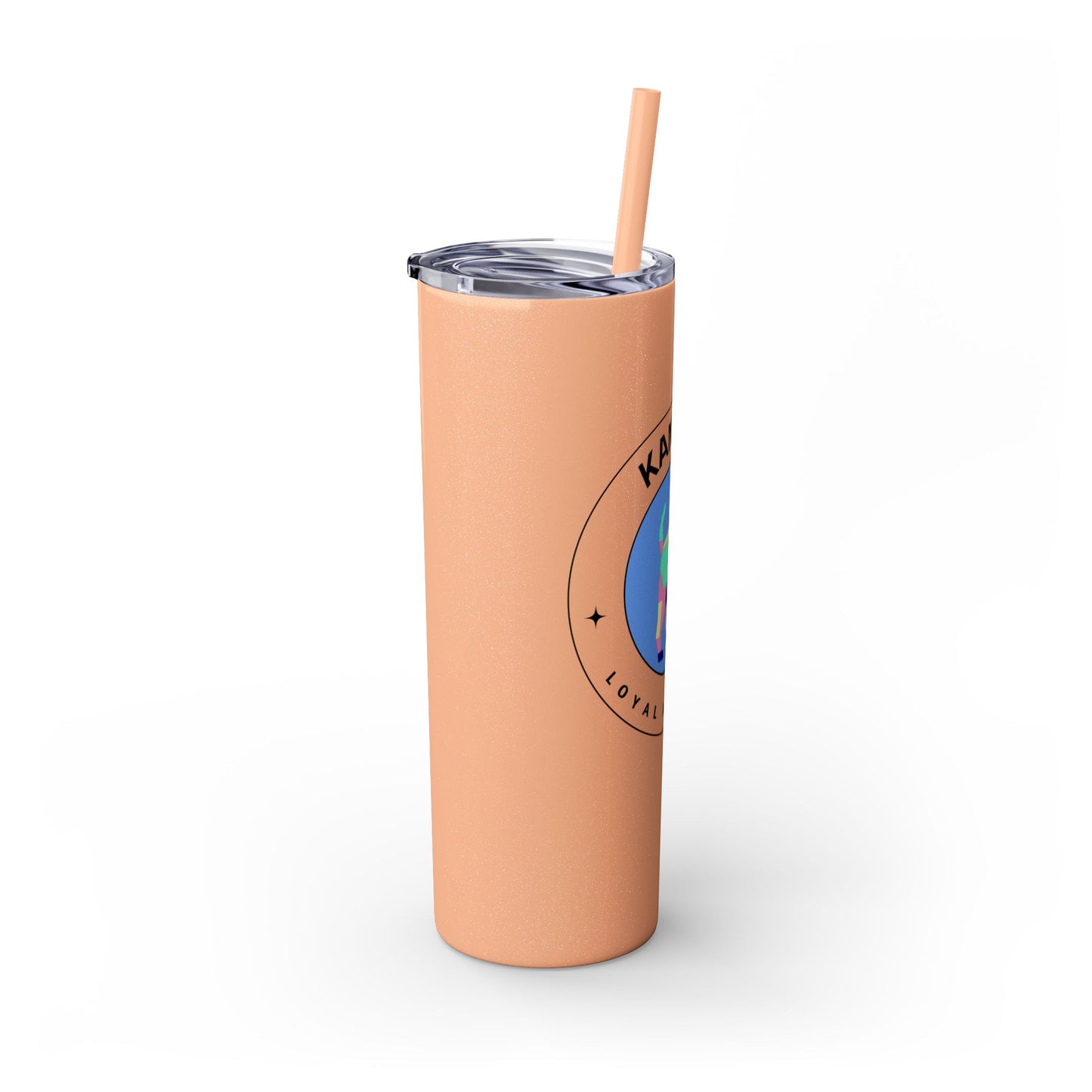 Kangal Skinny Tumbler with Straw, 20oz