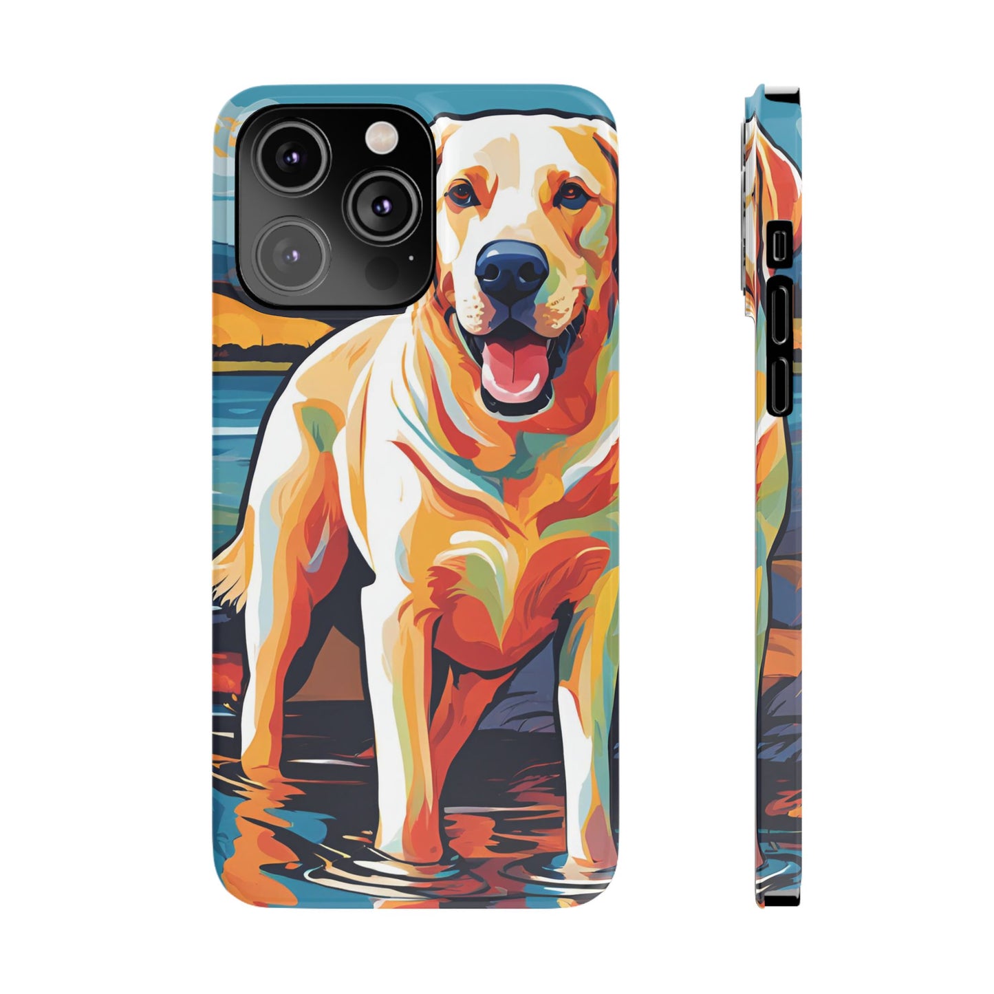 Yellow Lab Slim Phone Case