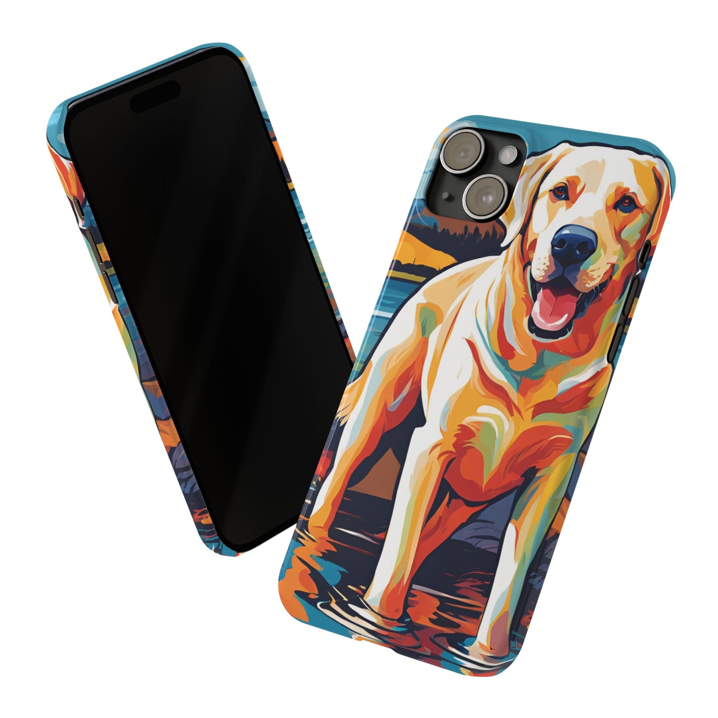 Yellow Lab Slim Phone Case