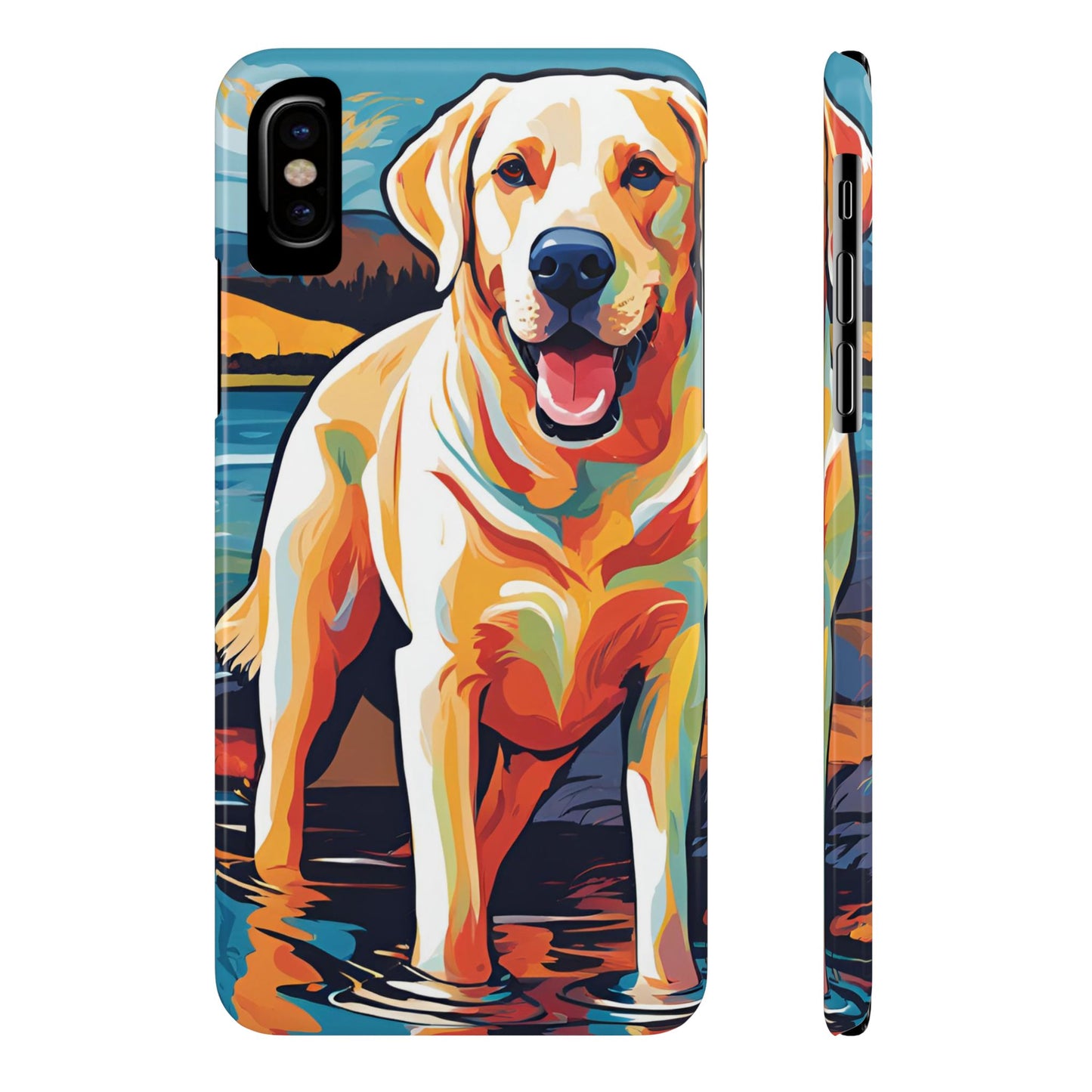 Yellow Lab Slim Phone Case