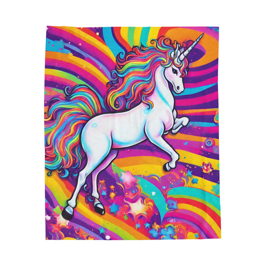 Unicorn Plush Blanket