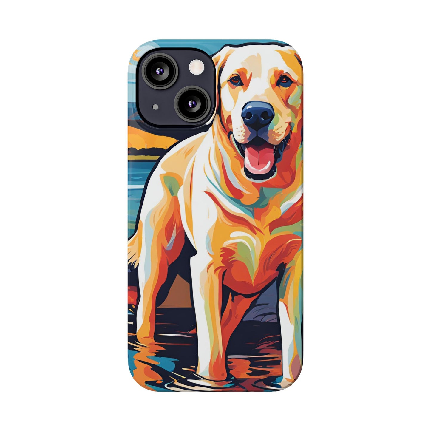 Yellow Lab Slim Phone Case