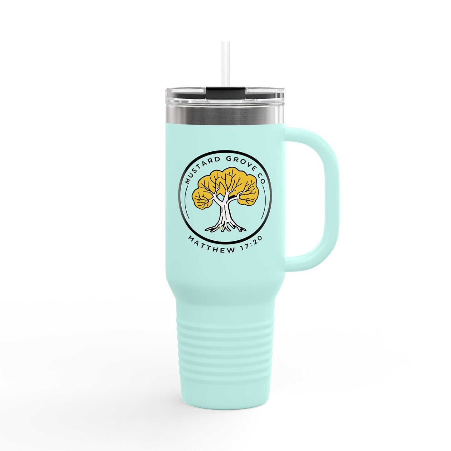 Mustard Grove Insulated Travel Mug, 40oz