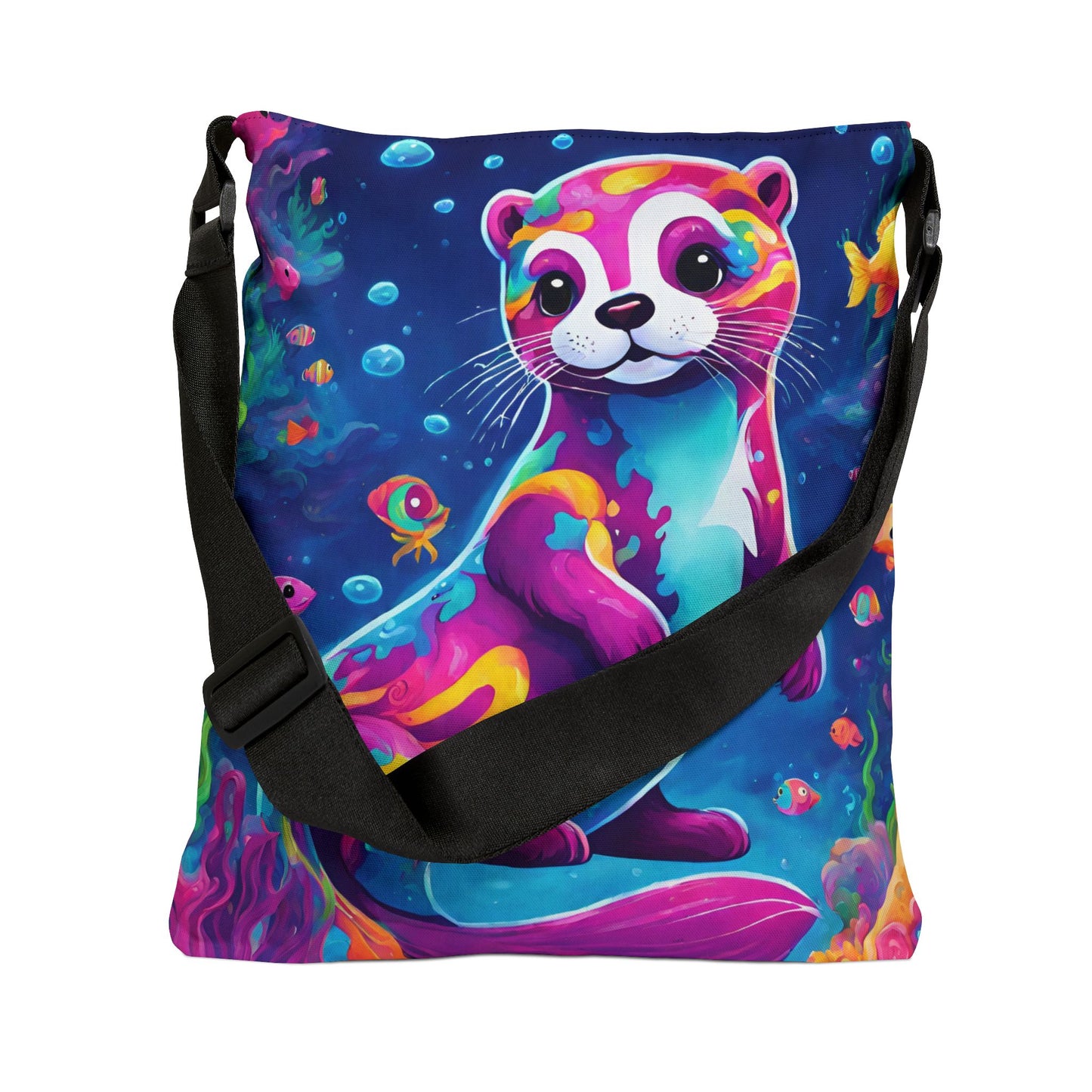 Baby Otter Adjustable Tote Bag