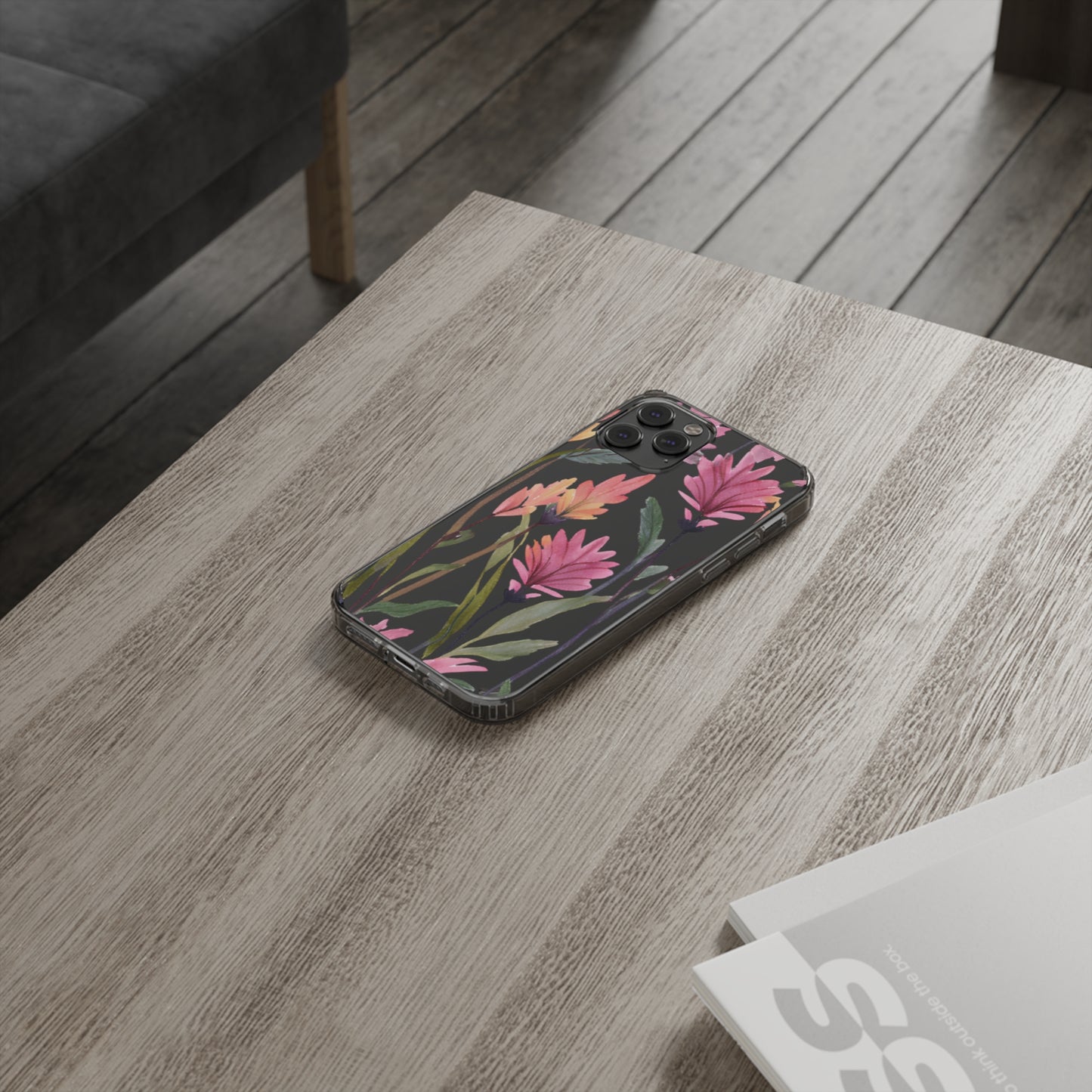 Flower Clear Phone Case