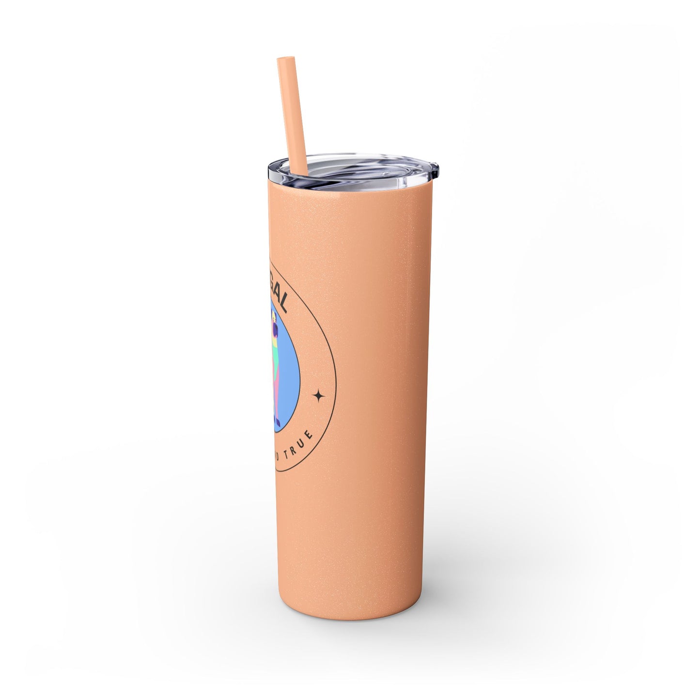 Kangal Skinny Tumbler with Straw, 20oz