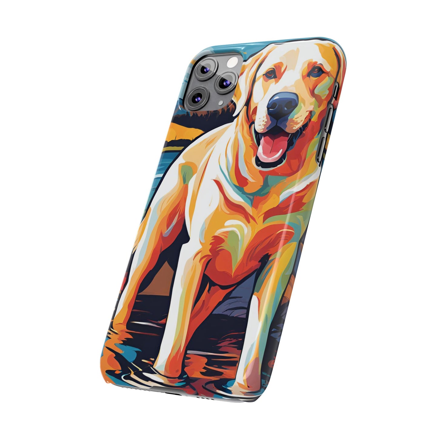 Yellow Lab Slim Phone Case