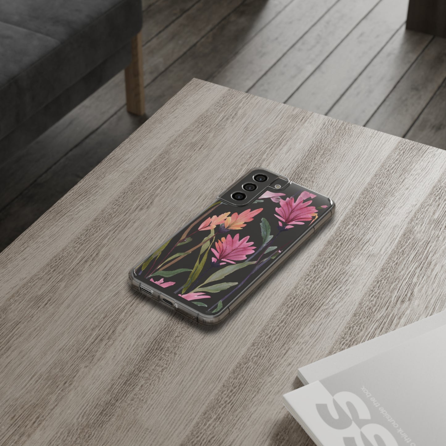 Flower Clear Phone Case