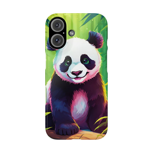 Panda Slim Phone Case