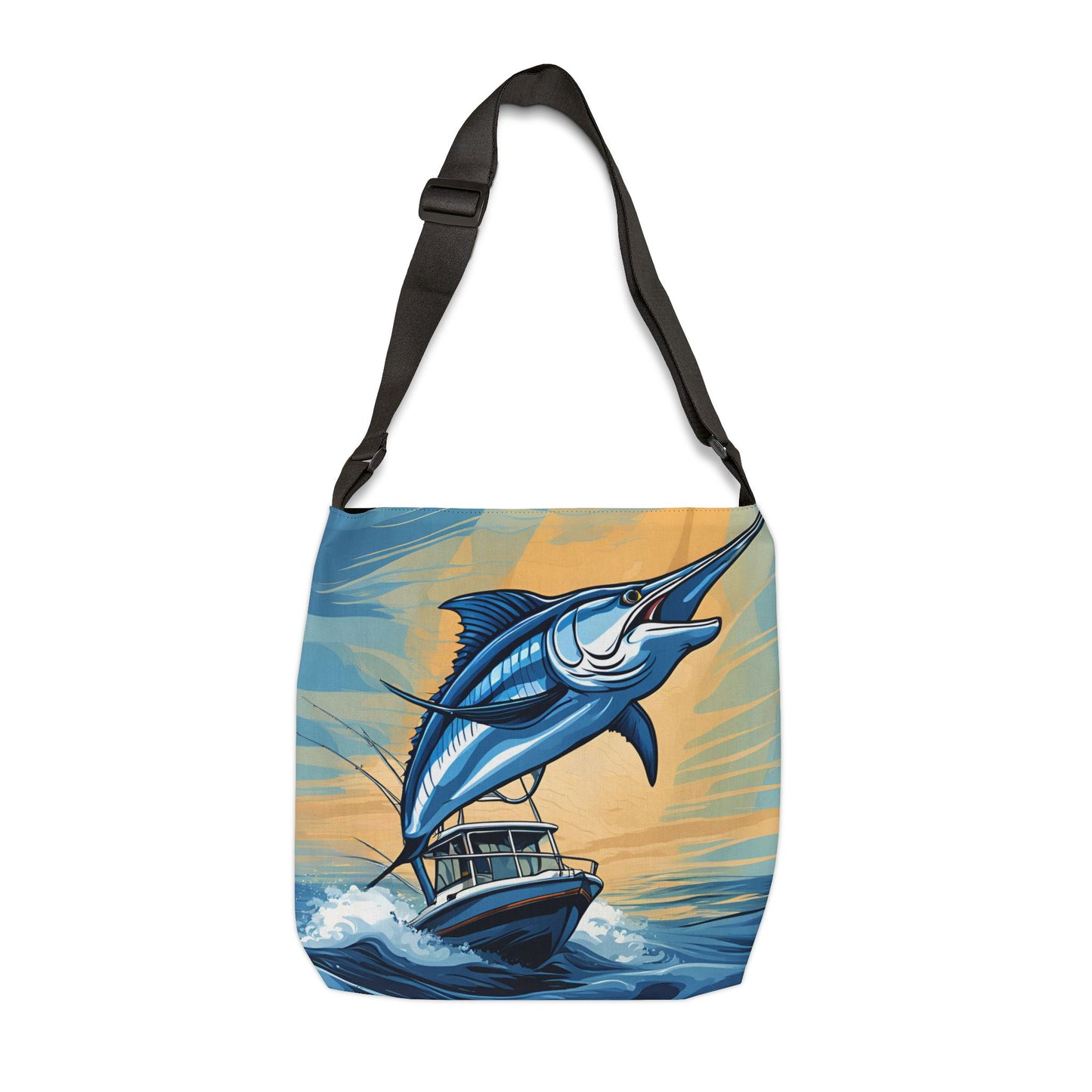 Blue Marlin Adjustable Tote