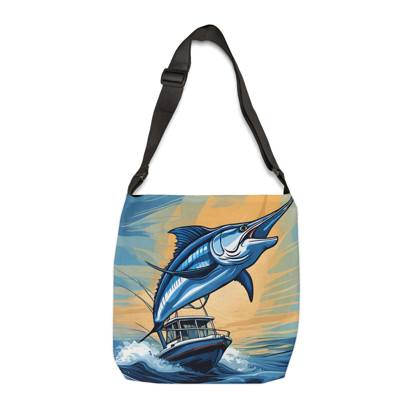 Blue Marlin Adjustable Tote