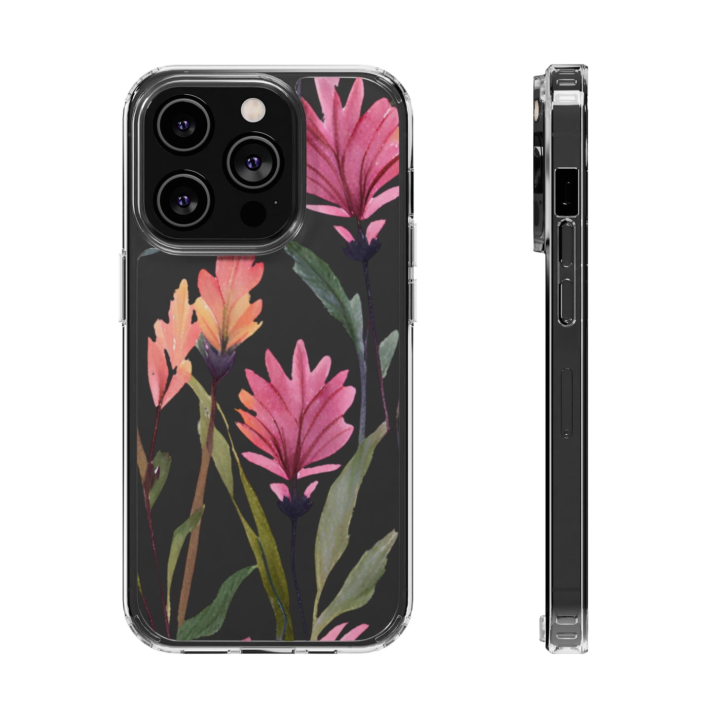 Flower Clear Phone Case