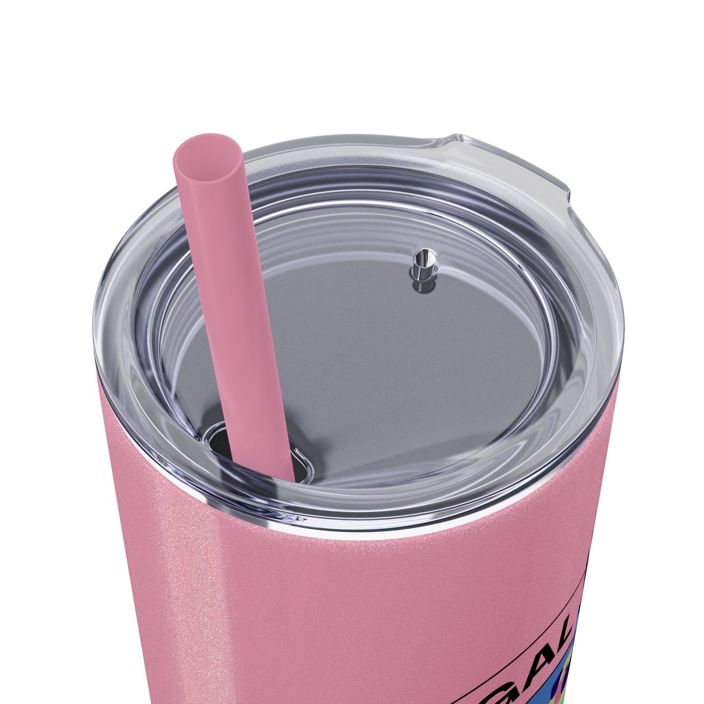 Kangal Mom Skinny Tumbler with Straw, 20oz