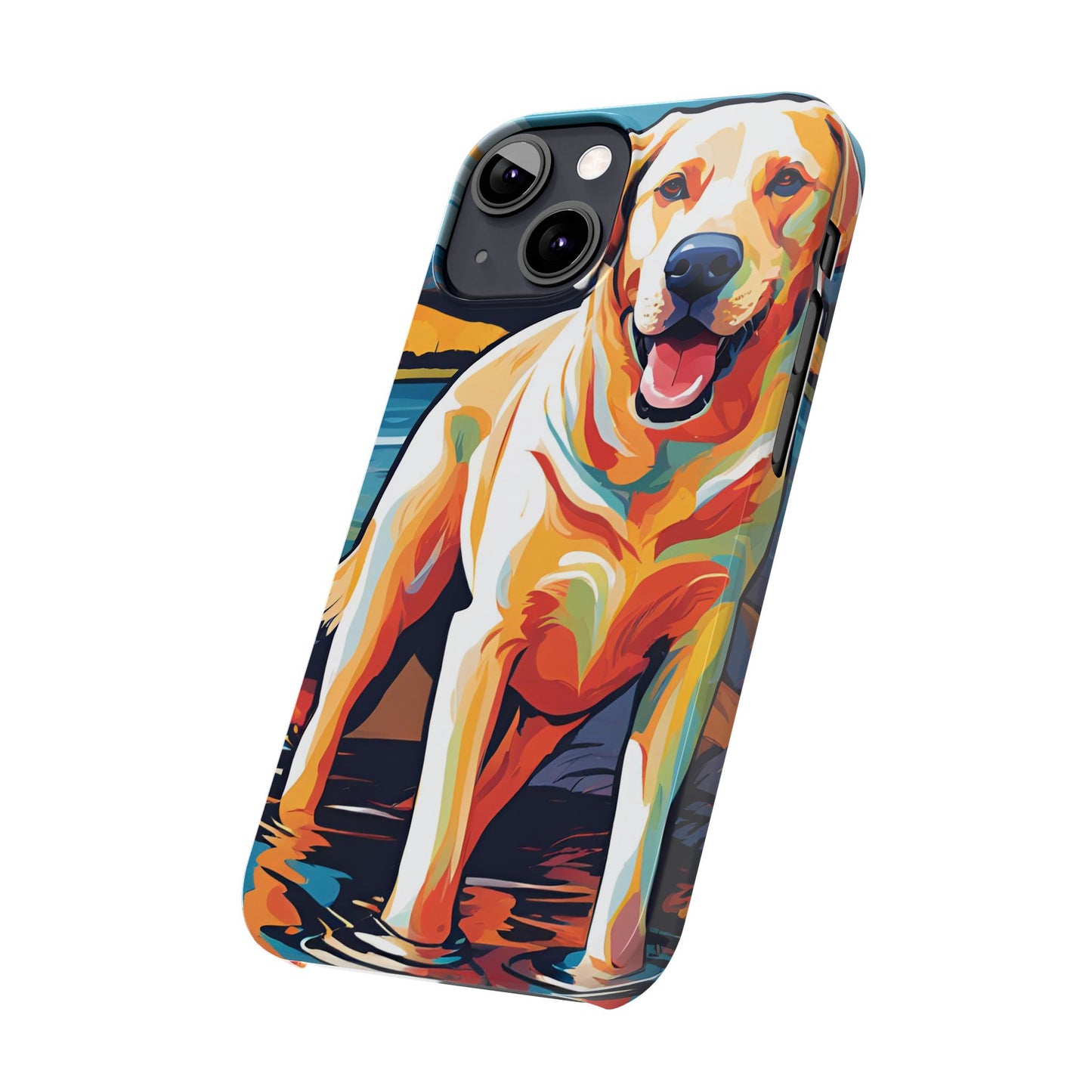 Yellow Lab Slim Phone Case