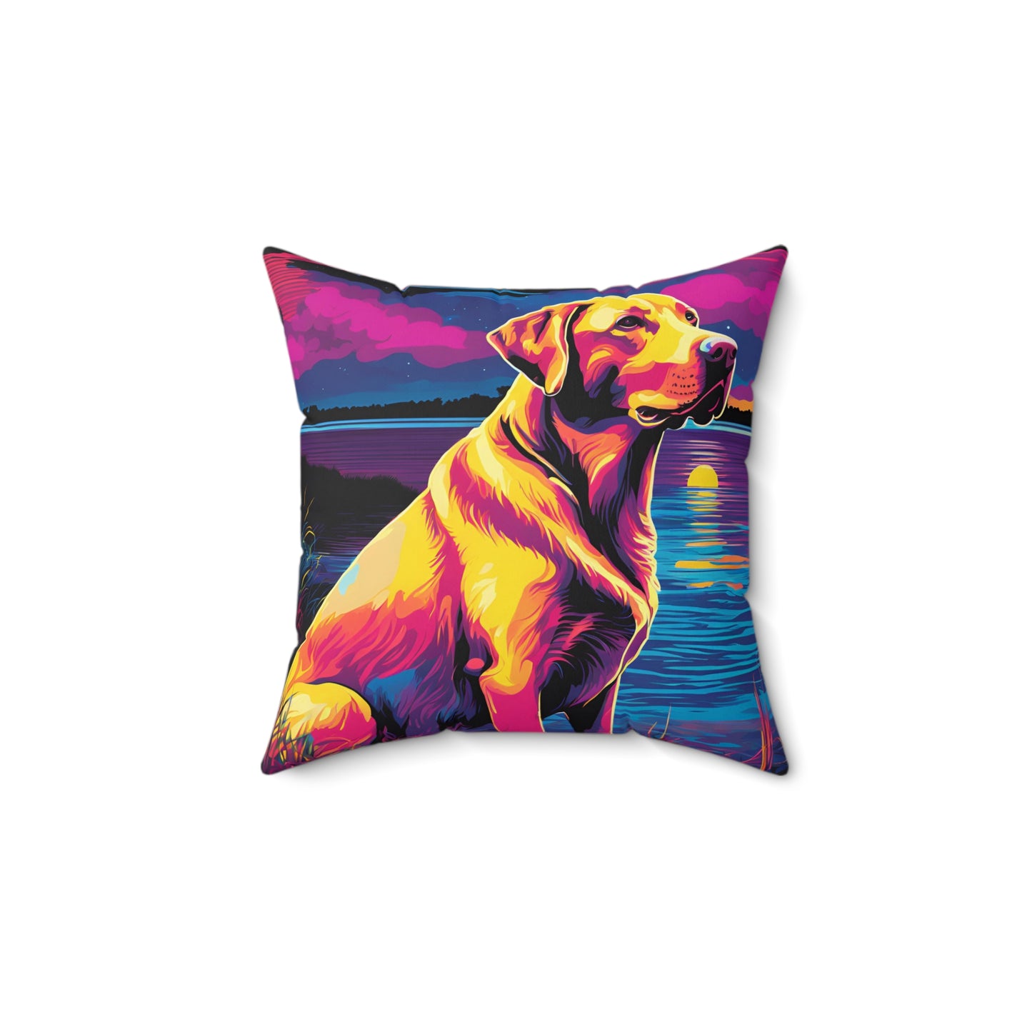 Yellow Lab Pillow