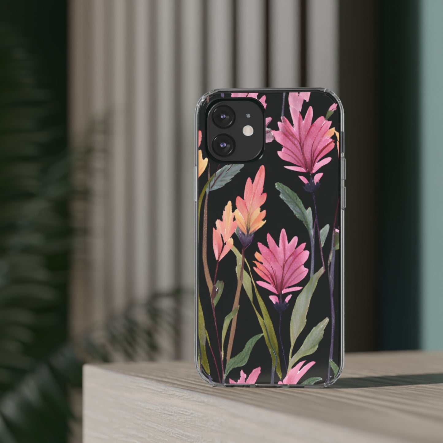 Flower Clear Phone Case