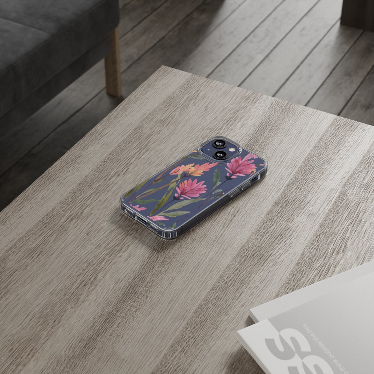 Flower Clear Phone Case