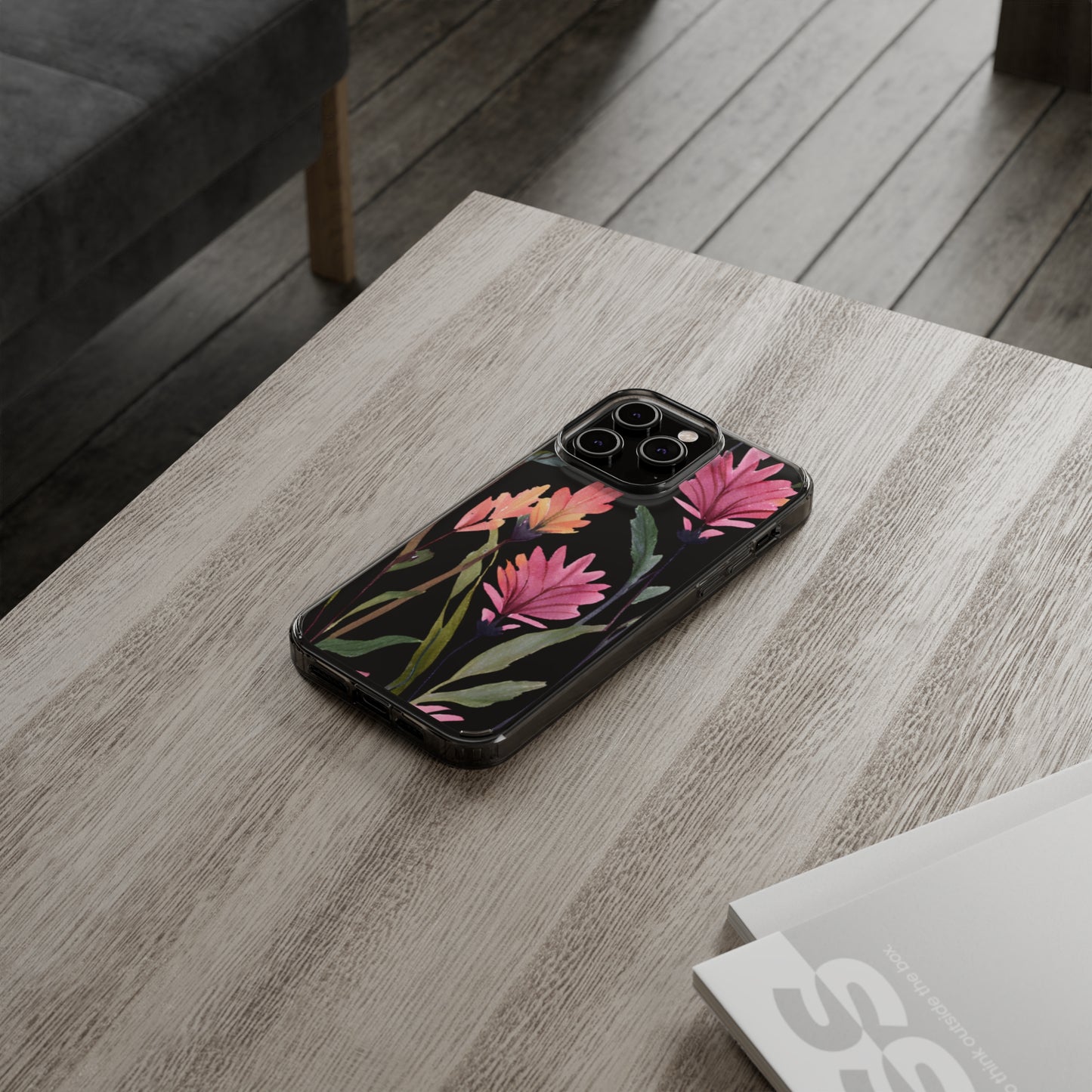 Flower Clear Phone Case