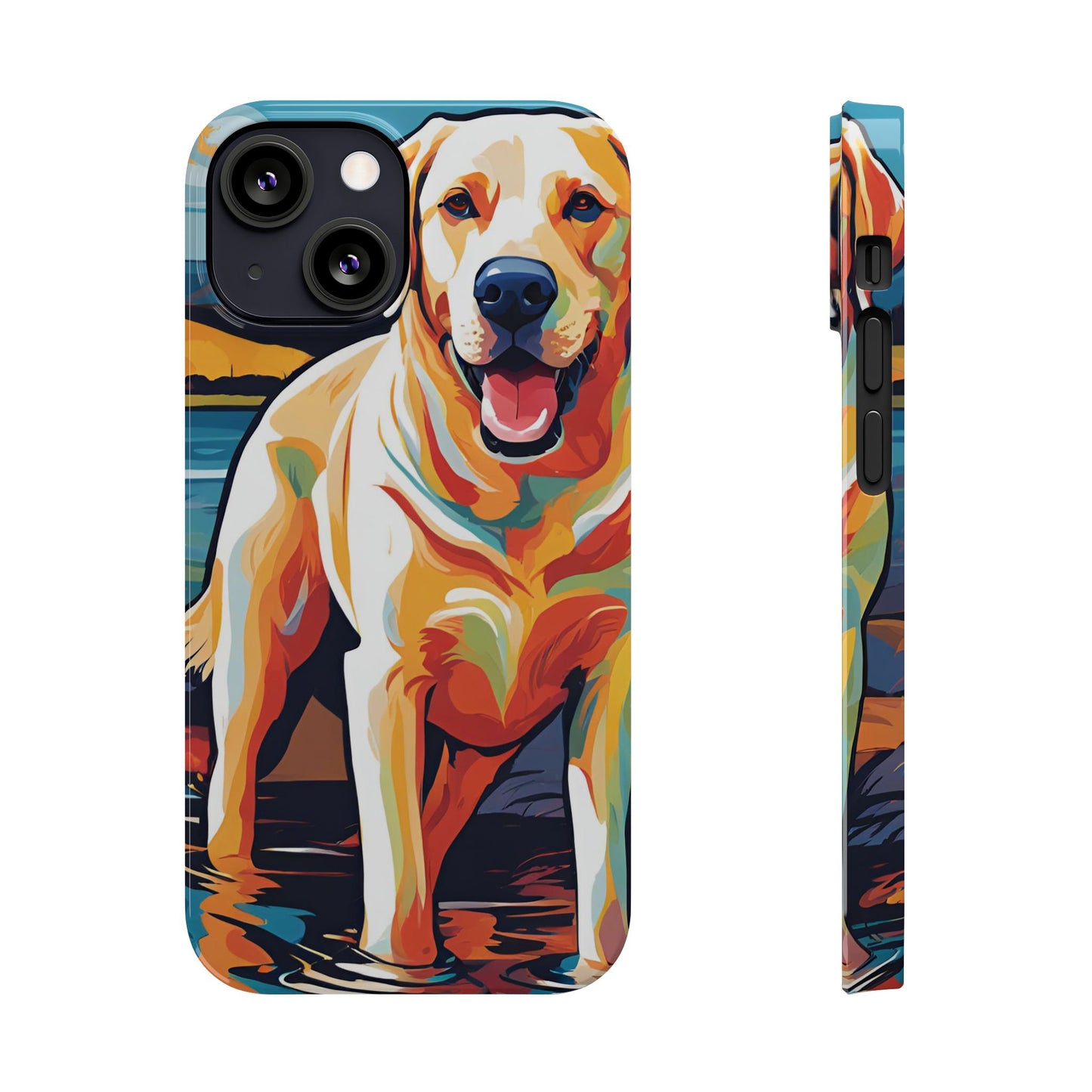 Yellow Lab Slim Phone Case