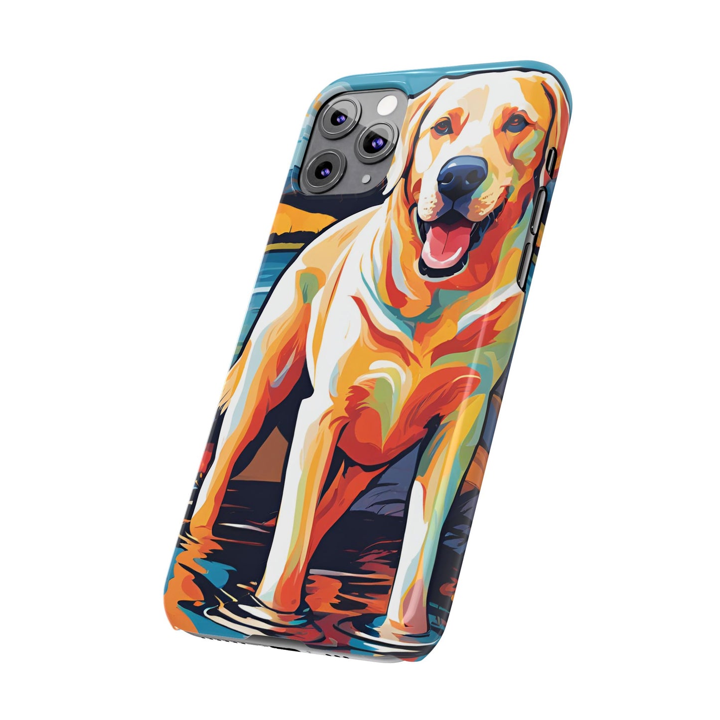 Yellow Lab Slim Phone Case