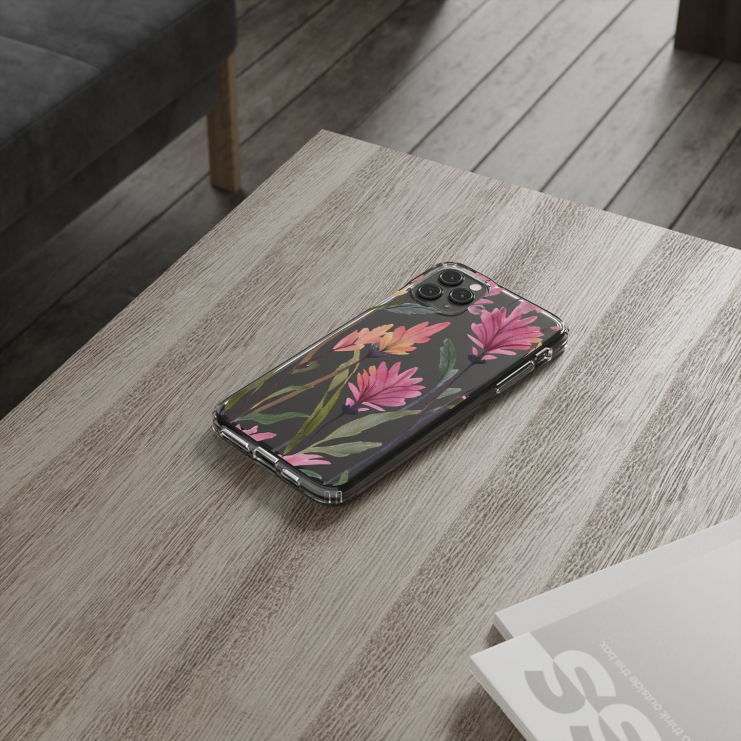 Flower Clear Phone Case