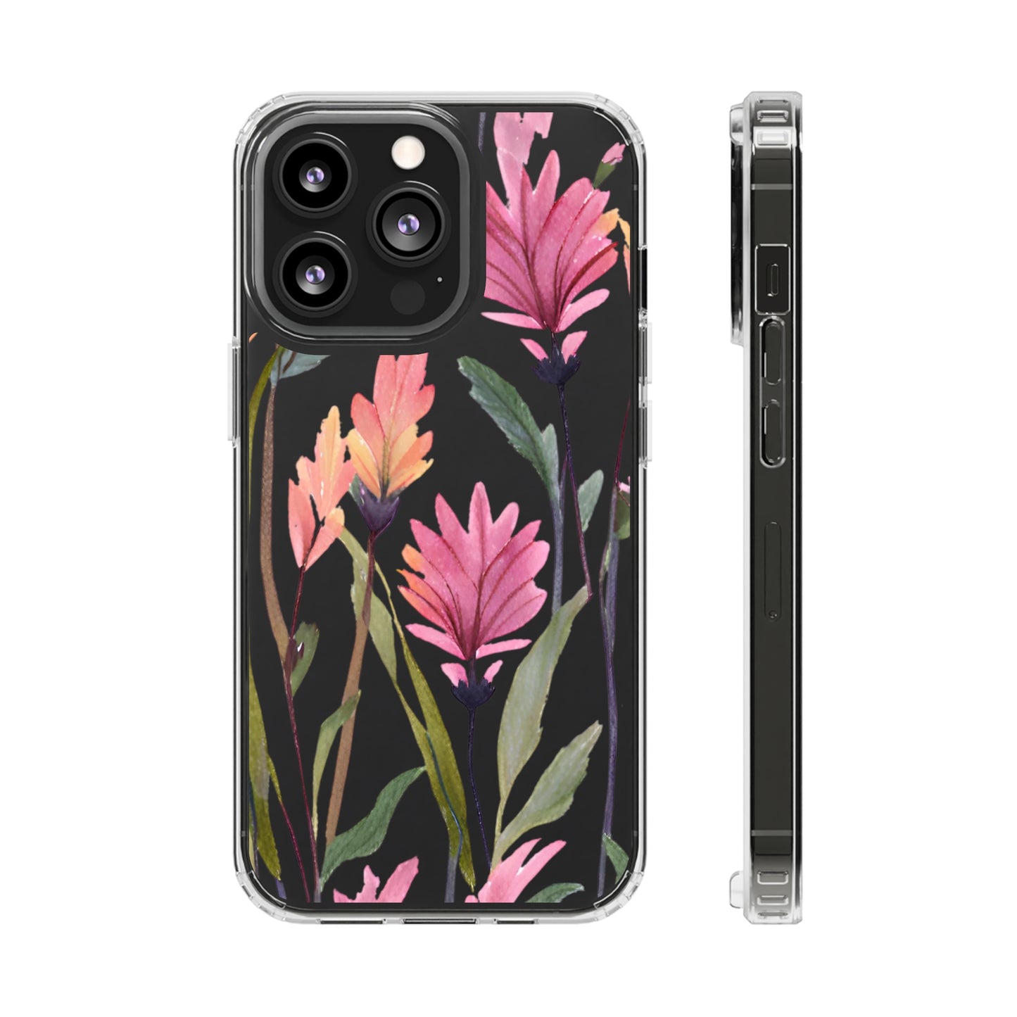 Flower Clear Phone Case