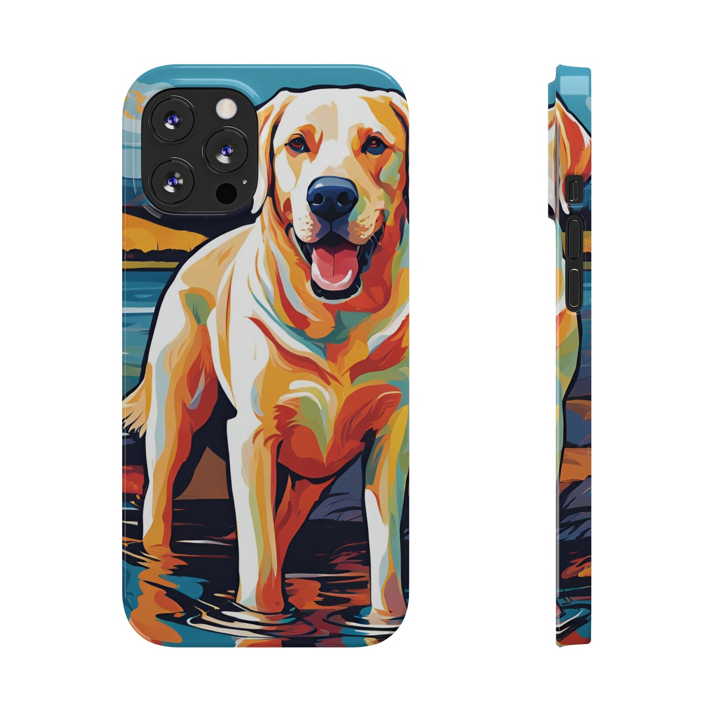 Yellow Lab Slim Phone Case