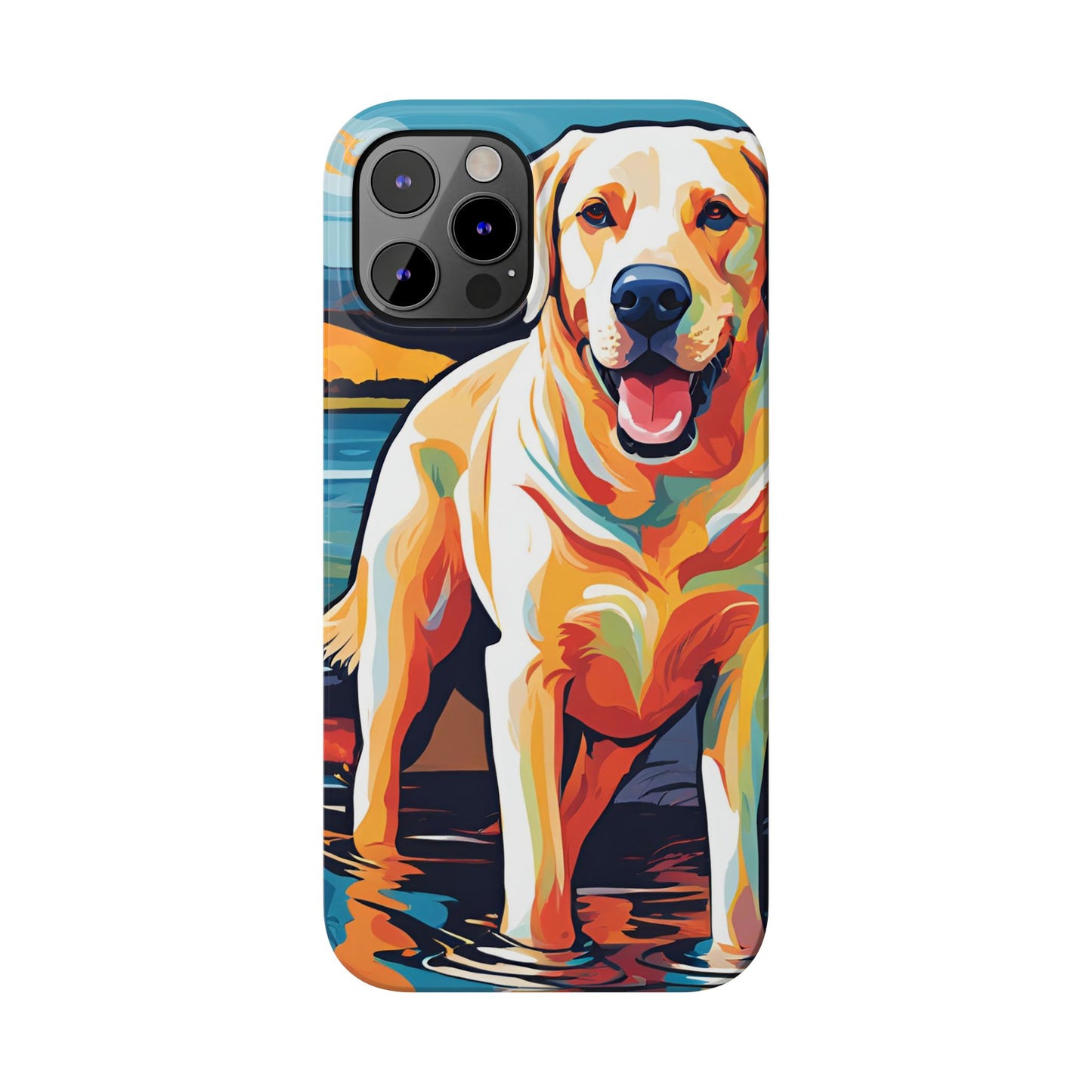 Yellow Lab Slim Phone Case